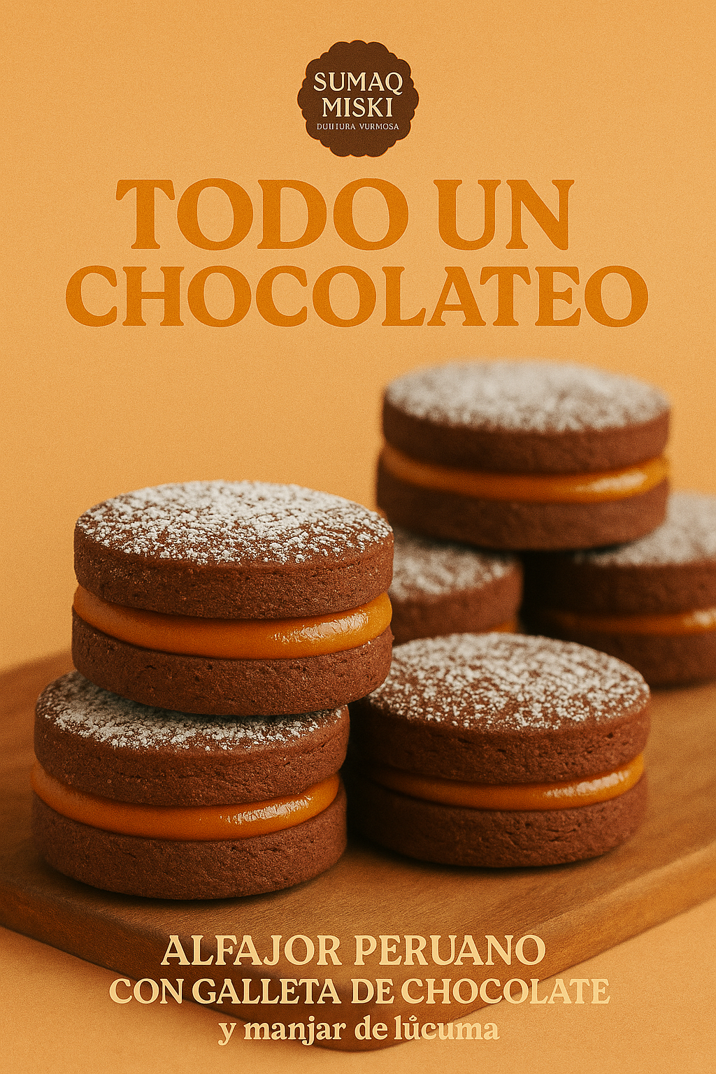 Alfajor de lúcuma/ Lucuma Alfajor