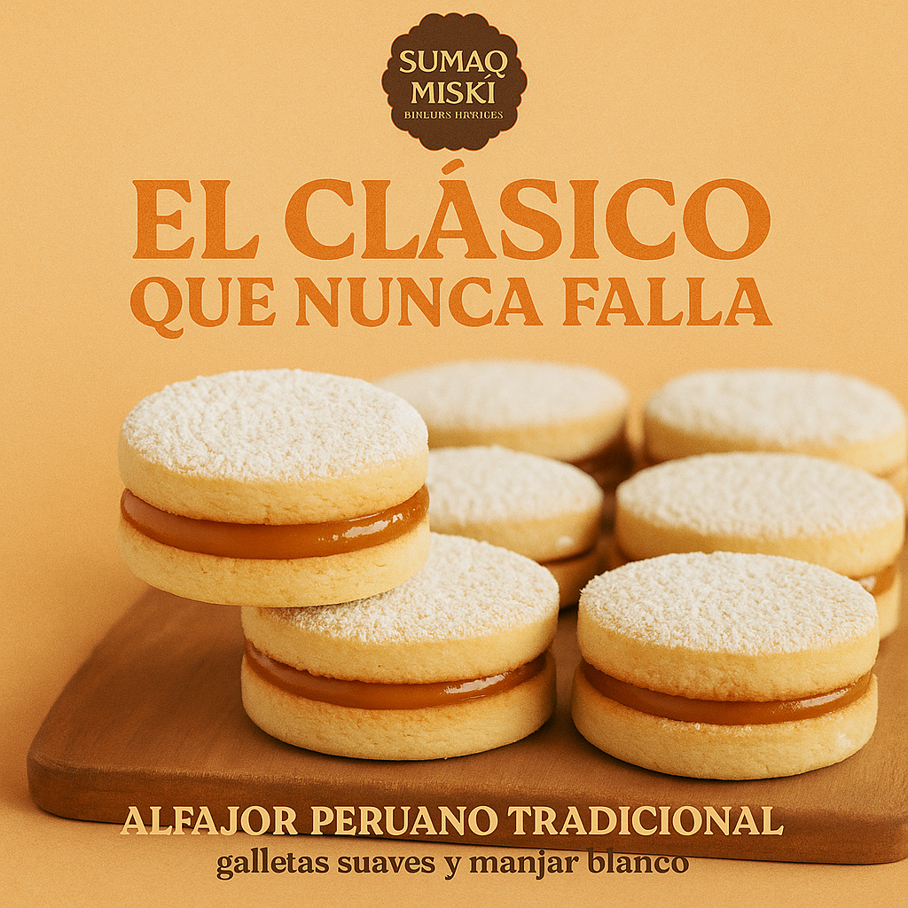Alfajores clásico/ Clasic alfajor